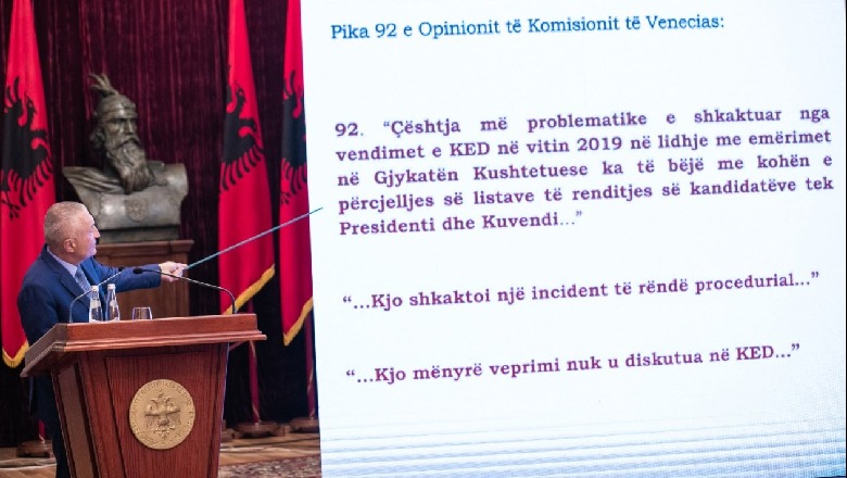 Emërimet në 'Kushtetuese'/ Meta: 'Venecia' s'kishte kritika për mua! Dvorani shkaktari i përplasjeve presidencë- Kuvend!