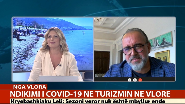 Turizmi në Vlorë/ Leli për Report Tv: Sezoni zgjatet deri në fund tetori, pushuesit shfrytëzuan 98% të hoteleve gjatë gushtit