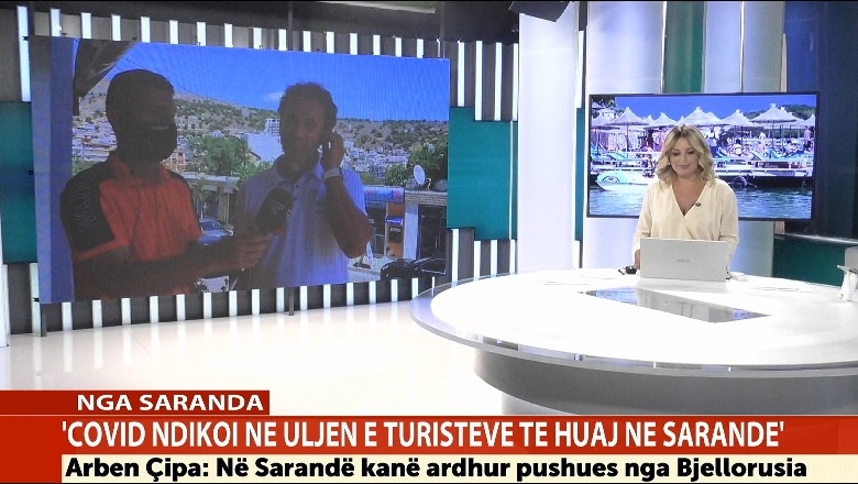 Turizmi në Sarandë/ Çipa për Report Tv: Gusht i cënuar në të ardhura ekonomike, turistë ukrainas e bjellorusë