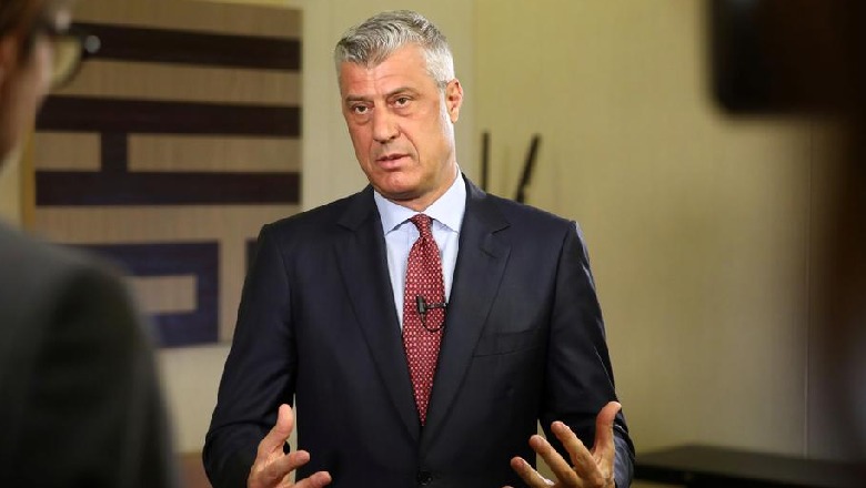 Presidenti Thaçi për marrëveshjen në Washington: Faleminderit Amerikë, faleminderit President Trump 