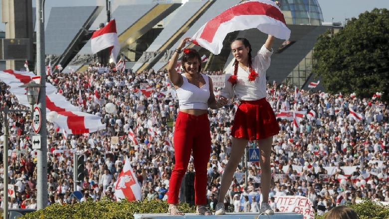 Edhe një fundjavë tjetër protestash në Bjellorusi, dhjetëra arrestime