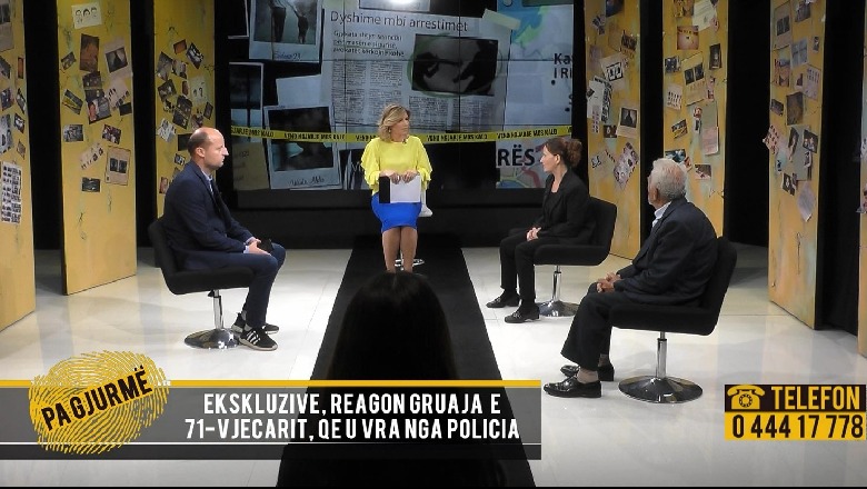 Ekzekutimi i 71-vjeçarit në Elbasan nga RENEA, rrëfimi ekskluziv i gruas së tij në 'Pa Gjurmë': S'e kam denoncuar për dhunë e s'kam pasur dijeni për armët! Shkak i tensionimit, konflikti me fqinjin