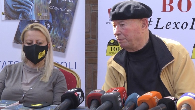 Promovon librin e ri, Fatos Kongoli: Shqiptarët indiferentë dhe kur një lagje shkatërrohet, si një ‘blitzkrieg-nazist’ (VIDEO)