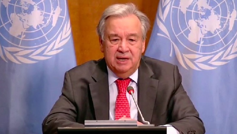 Guterres: Të shpallim gjendjen e jashtëzakonshme klimatike