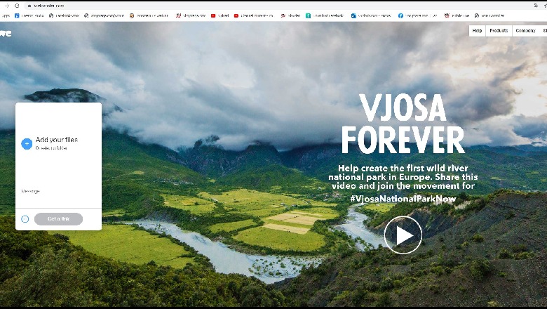 Fushata merr zë edhe jashtë Shqipërisë, Wetransfer mbështet kauzën e lumit Vjosë