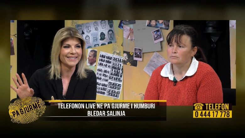 E pazakontë, kërkohej prej më shumë se 1 muaji, ‘i humburi’ telefonon live në ‘Pa Gjurmë’: Më ka marr malli, hajde më merrni