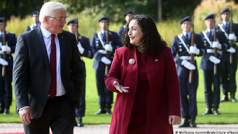   Osmani takon presidentin gjerman Stenmeier: Nuk mbështesim ide paralele me procesin e Berlinit