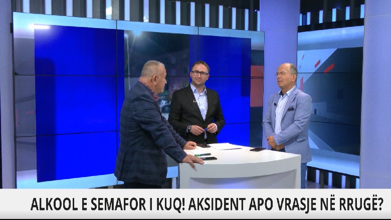 Debati në 'Report Tv'/ Aksidenti tragjik te '21 Dhjetori', taksisti: Ai që e shkaktoi, vrasës! Eksperti: Të rinjtë janë agresivë në rrugë! Guri: Ora policore është harruar