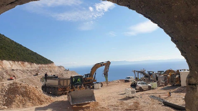 Hapen hyrje-daljet e Tunelit të Llogarasë...FOTO nga pamja piktoreske që do u ofrohet shoferëve