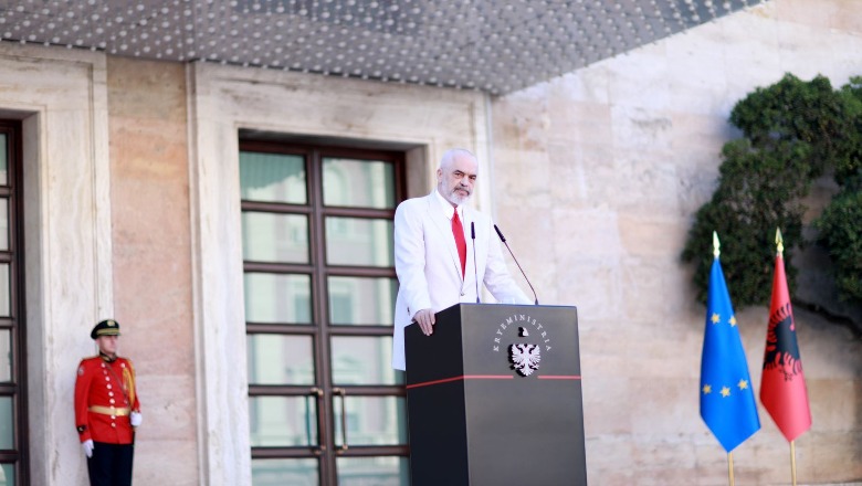 Edi Rama: Një ditë e re për Shqipërinë Evropiane