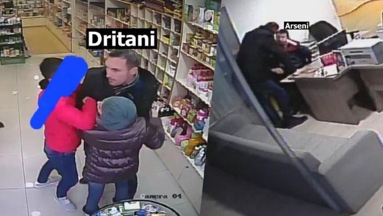 (FOTOT) Vrasja e dyfishtë në Tiranë, dalin pamje nga sherret mes vëllezërve Muskurti! Përplasen me grushta në market, dy persona i ndajnë