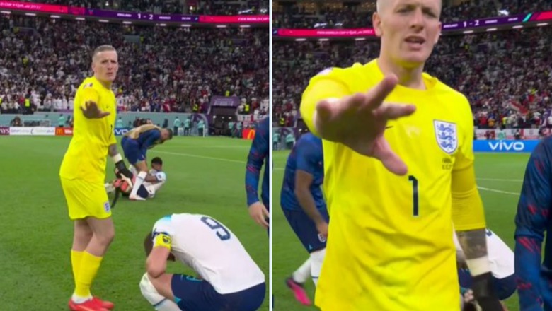 VIDEO/ Një shok skuadre si Pickford, gardiani i Anglisë mbron Harry Kane: Respekt ju lutem