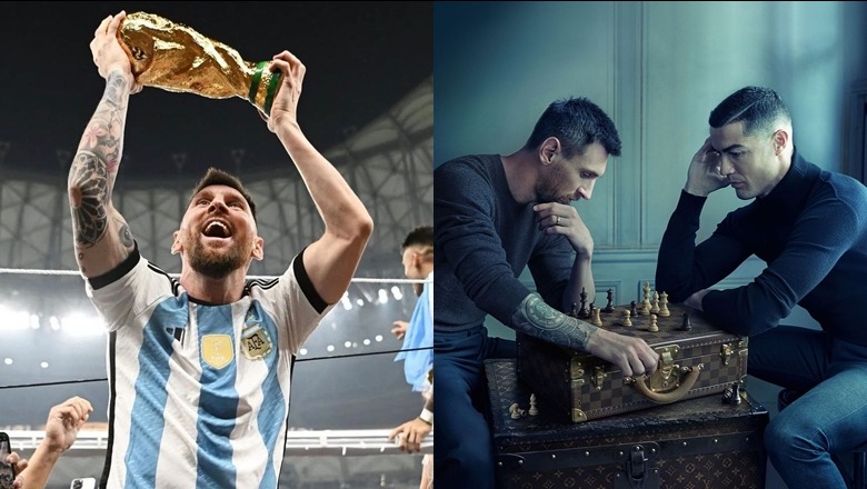 Fotoja me Kupën e Botës, Messi thyen rekordin e pëlqimeve të Ronaldos në Instagram