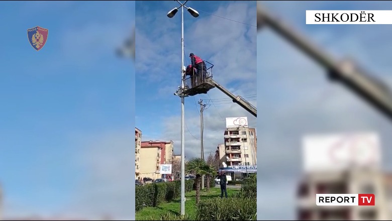 Çmontimi i 38 kamerave spiune në 3 lagje të Shkodrës të instaluara nga ‘të fortët’, shoqërohen 5 persona