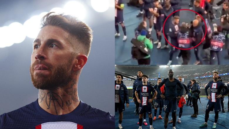 VIDEO/ Humbja e PSG-së në Champions, Sergio Ramos nuk i mban nervat! Sherr pas ndeshjes