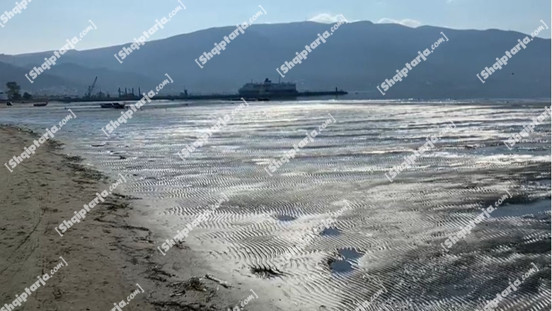 Fenomeni i zbaticës, deti në Vlorë tërhiqet mbi 100 metra! Ambientalisti Ribaj: Një ditë mund të kthehet deti të na mbysë! S'duhet të abuzohet me natyrën (VIDEO)