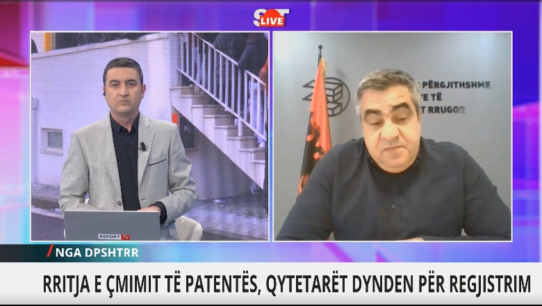 Kostoja e patentës, Gonxhe për Report Tv: Është çështje tatimore, s’do rritet çmimi për qytetarët