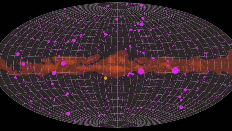 Bukuria e rrezeve Gama në Univers