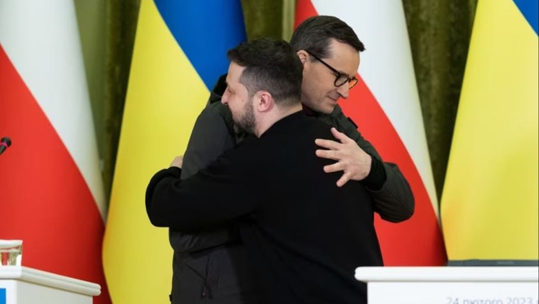 Zelensky viziton të mëkurën Poloninë