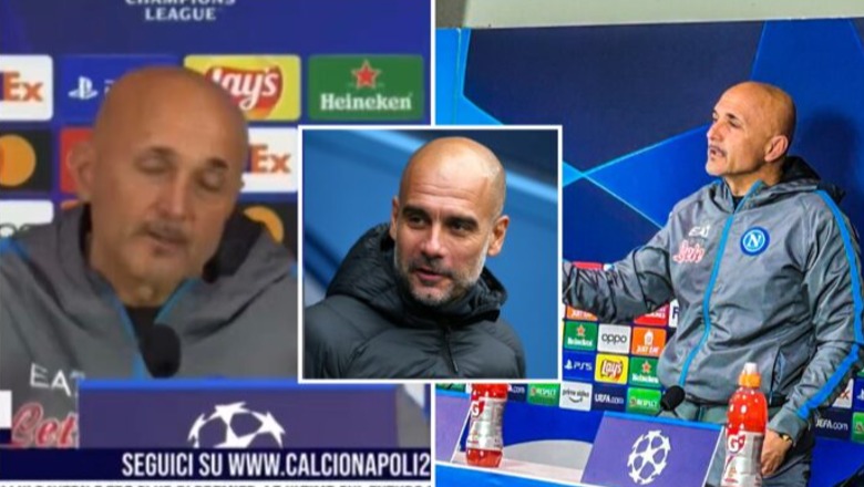 'Kur flitet për Guardiolën duhet të ngrihem në këmbë', Spalletti bën veprimin e papritur (VIDEO)