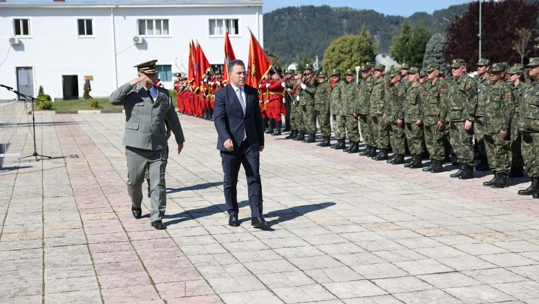 Merr detyrën komandanti i ri i Komandës Mbështetëse, gjeneral brigade Ferdinant Dimo