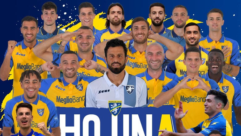 Pjesë edhe futbollisti i Kombëtares, Frosinone ngjitet në Serie A