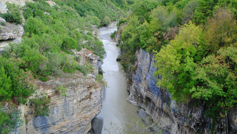 U fut për të notuar në kanionet e lumit Osum, turistin holandez e merr rrjedha! Polumbarët nisin kërkimet