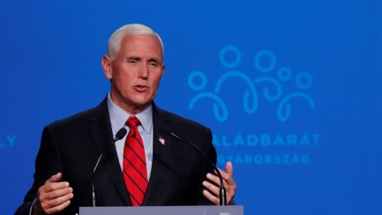 Mike Pence shpall kandidaturën për president të SHBA-së