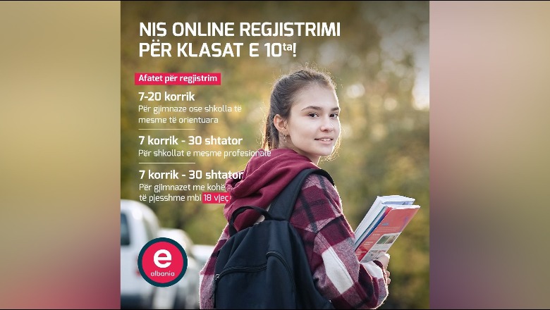 Hapen regjistrimet online për klasën e dhjetë. Risia për arsimin parauniversitar: dëftesa me vulë elektronike