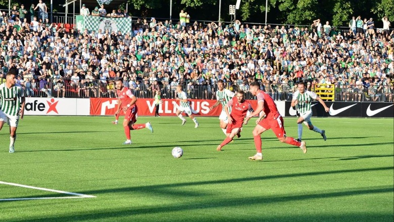 VIDEO/ Derbi i Ballkanit flet për shqiptarët, Struga e Duros fiton aktin e parë në Conference League