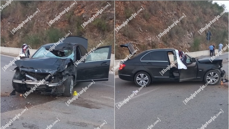 FOTOT/ Aksidenti tragjik në Sarandë ku vdiqën italianët, dalin pamjet! ‘Benzi’ i drejtuar nga adoleshentët i shkatërruar, përplasja e fortë