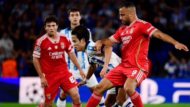 VIDEO/ Benfica e bën dramë, Sociedad e mund 3-1 në Spanjë! Baskët kërcënojnë Interin