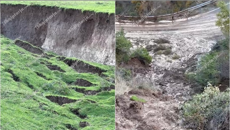 VIDEO/ Shikoni si është çarë toka në Dibër, dherat e balta mbuluan aksin nacional Klos - Qaf Buall! Banorët apel për ndihmë