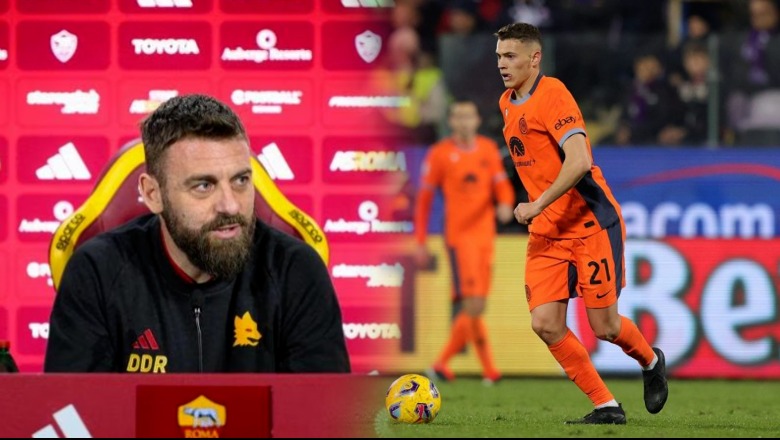 Trajneri i Romës De Rossi i thur elozhe Asllanit: Do ishte lojtar titullar kudo