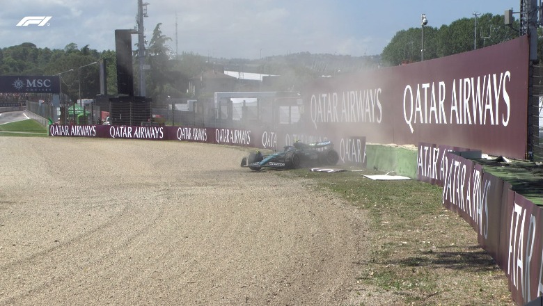 VIDEO/ Fernando Alonso përplaset në provat zyrtare të F1 në Itali! Imola, pista e aksidenteve fatale