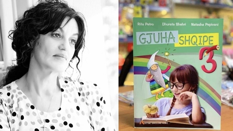 Magjistari me fustan në librin e Gjuhës Shqipe 3, Rita Petro për Report Tv: Ka 8 vjet që ribotohet! Mendjet paranojake duan të diskriminojnë LGBT-në