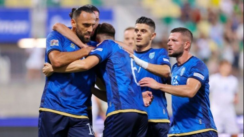 Liga e Kombeve/ Kosova rikthehet tek fitorja, dardanët mposhtin Qipron 0-4 në transfertë! Skandal në tribuna, tifozët vendas hapin parrullën 'Kosova është Serbi'