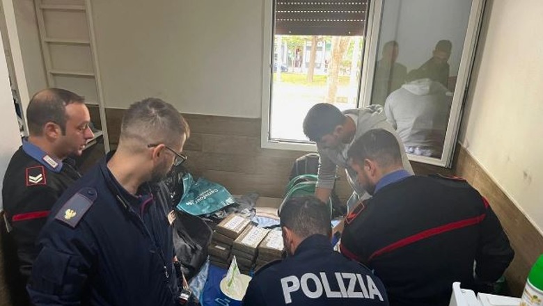 Itali/ Komandanti i policisë kap rastësisht shqiptarin me 36 kg kokainë dhe 70 mijë euro cash! 26-vjeçari ishte nën efektin e drogës, e tradhtoi sjellja