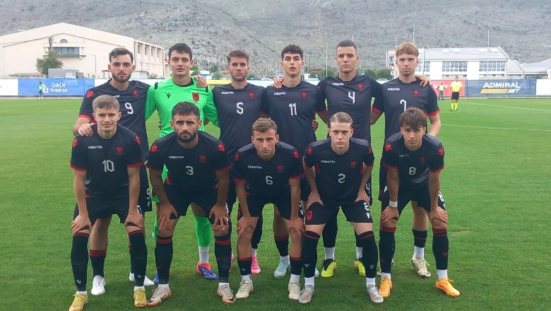 U-19/ Shqipëria triumfon me 3 gola në miqësoren e parë ndaj Malit të Zi