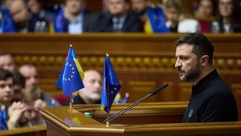 Bruksel/ Samiti për Ukrainën, Zelensky perëndimit: Na mbroni ose ktheni armët bërthamore