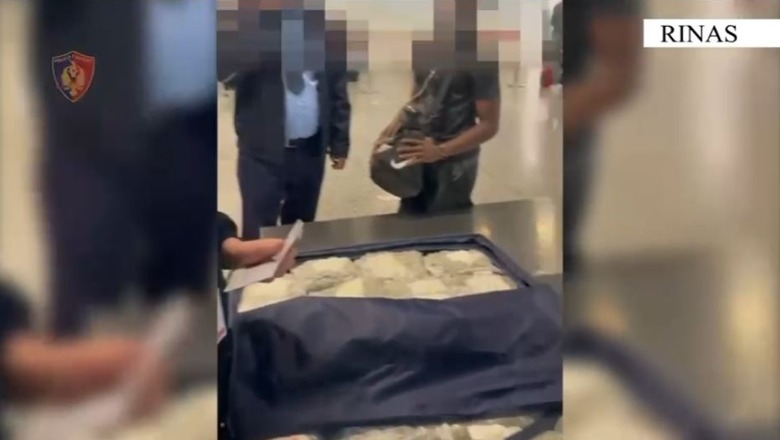 Me 26 kg kanabis në valixhe nga Dubai,  arrestohet në Rinas! 21 vjeçari me banim në Luksemburg