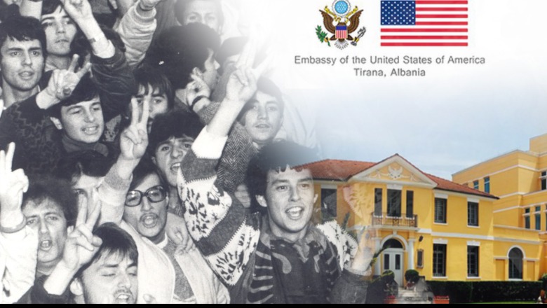 8 Dhjetori/ Ambasada amerikane: Studentët formësuan të ardhmen! SHBA krah jush në rrugën drejt BE-së! Ambasadori Gonzato: Integrimi varet nga angazhimi juaj