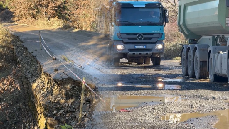 Rruga nacionale Rrëshen-Burrel e pakalueshme nga gropat dhe rrëshqitjet e tokës, nuk mirëmbahet nga ARRSH-ja! Kryebashkiaku: Kërkojmë investim nga Qeveria