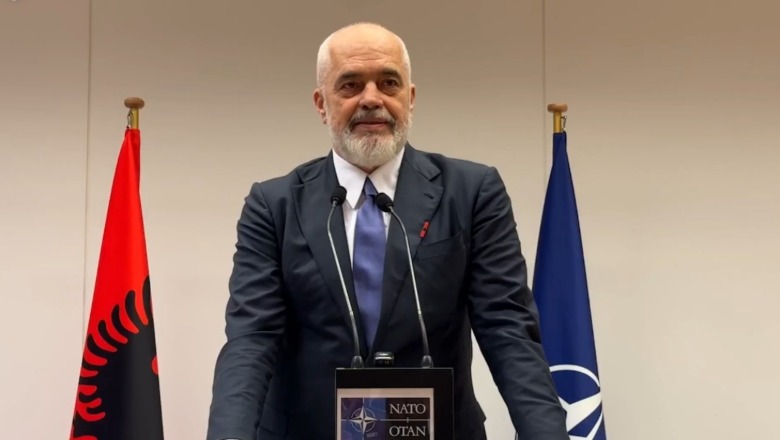 'Jeni zgjedhur pa asnjë kushëri dhe parti', Rama me stafin civil e ushtarak shqiptar në NATO: Kushedi sa italianë e gjermanë keni lënë pa punë